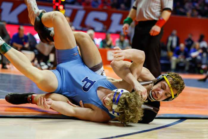 Illinois state wrestling championships February 18 2023 Nate Latsch 15423